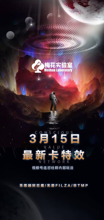 梅花实验室视频号连怼玩法-3月15日最新卡特效技术(无需越狱、巨魔、tmp) - 奉壹网创-奉壹网创