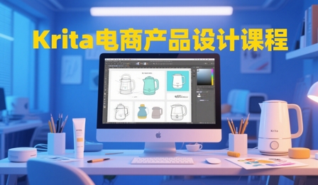 大梦老师·Krita电商产品设计课程 - 奉壹网创-奉壹网创