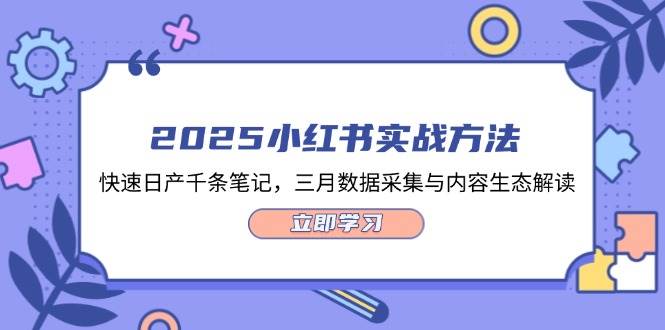 2025小红书实战方法，快速日产千条笔记，三月数据采集与内容生态解读 - 奉壹网创-奉壹网创
