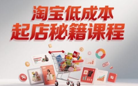 淘宝低成本起店系统课，助你快速起店，实现弯道超车 - 奉壹网创-奉壹网创